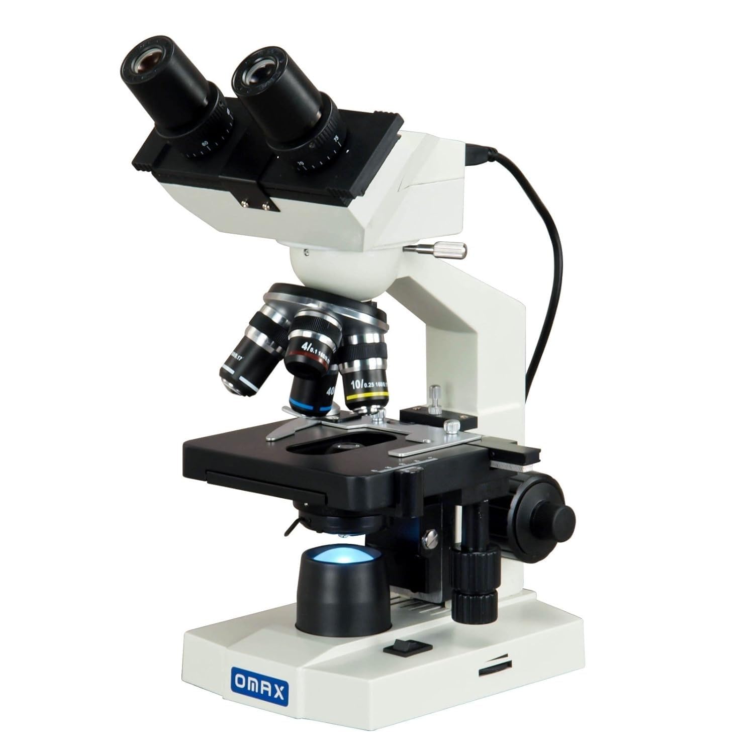 OMAX - MD82ES10 40X-2000X Digital LED Compound Microscope with